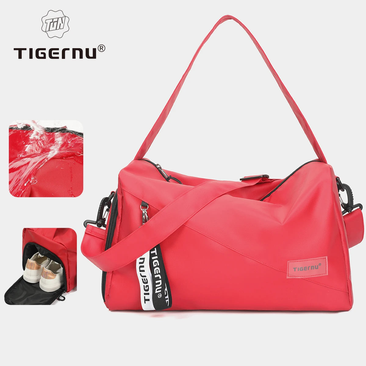 Tigernu Women Bags Travel Bags For Women Handbag Lightweight Sport Bags Female Duffle Bag Girls Crossbody Bag Men Shoulder Bag