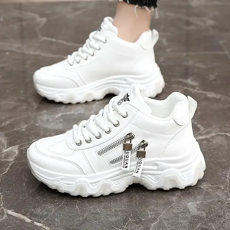 Women's Fashionable All - Match Leisure Sports Shoes New Stylish Comfortable Footwear for Active Living - lily supply