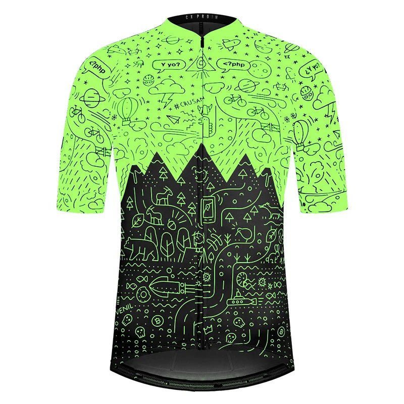Vendull 2024 Racing Cycling Jersey – Short Sleeve Sport Bike Shirt - lily supply