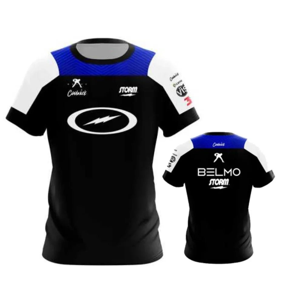 Men's 3D Print Bowling Jersey 2025 | Short Sleeve Sports T-Shirt - Men's Clothing - lily supply