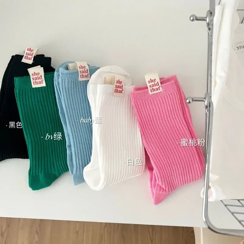 Women's Japanese Retro Cotton Pile Socks – Vintage Style Casual Socks - lily supply