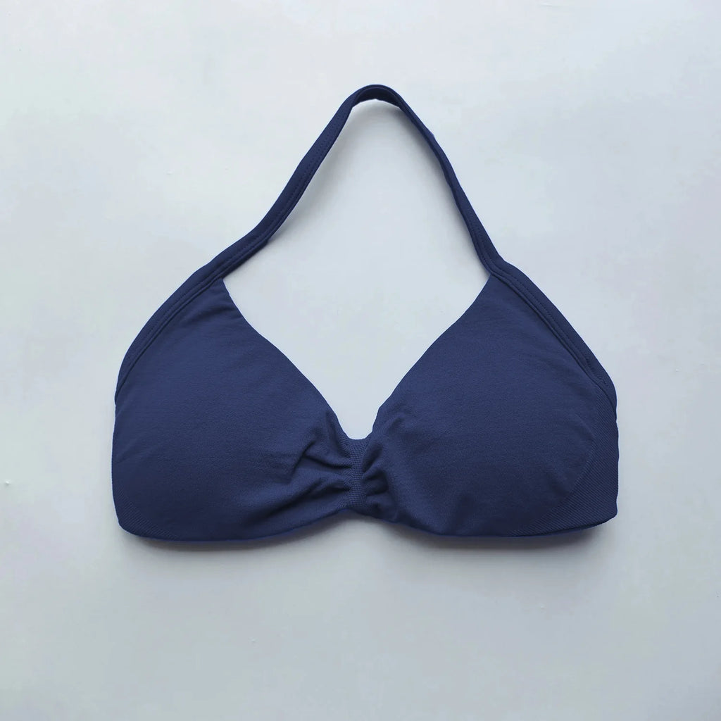 Women's High - Support Lace - Up Sports Bra - Thin - Strap Camisole, Seamless, Tight - Fit for Push - Up Training & Yoga, Gym Top - lily supply