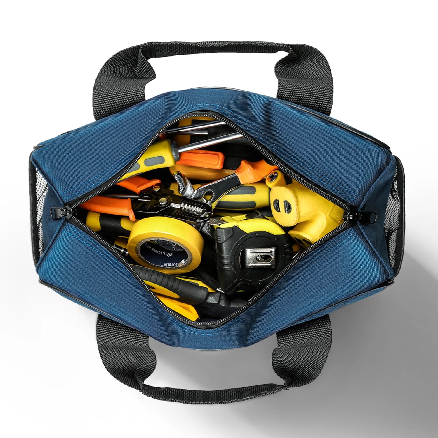 Heavy Duty Tool Tote Bag - 14 Inch Storage Organiser with Multiple Pockets