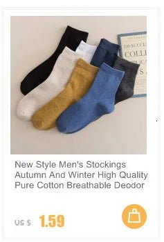 Men's Invisible Silicone Ankle Boat Socks - 5 Pairs Cotton No - Show Slippers - lily supply