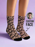 Custom Face Socks - Personalised Photo Socks Gift