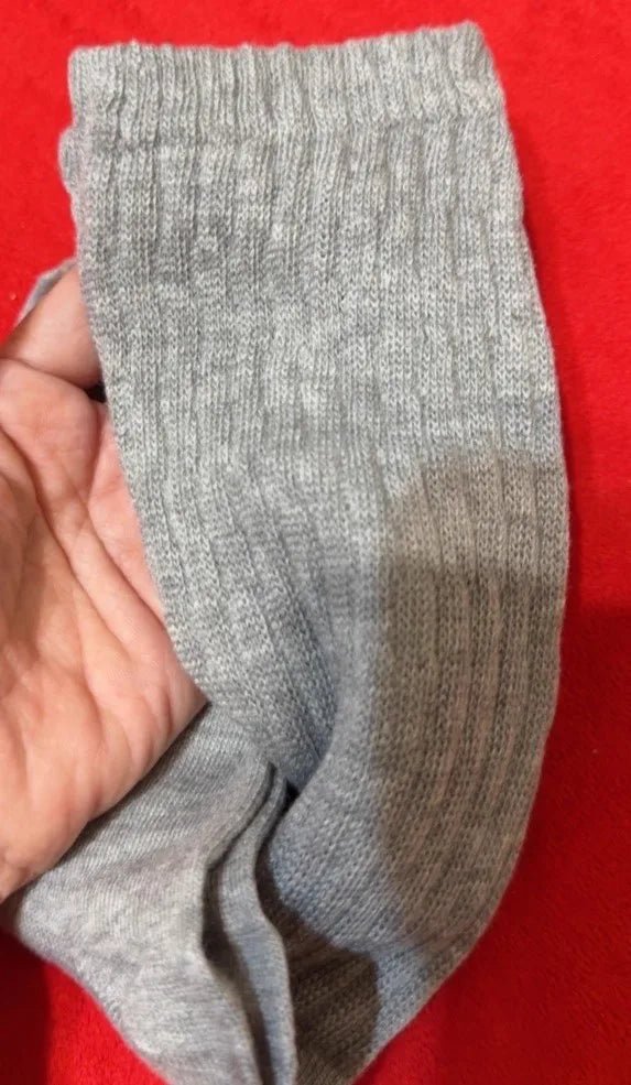 Women's Solid Stacked Knitted Socks – Mid - Calf Casual Socks - lily supply