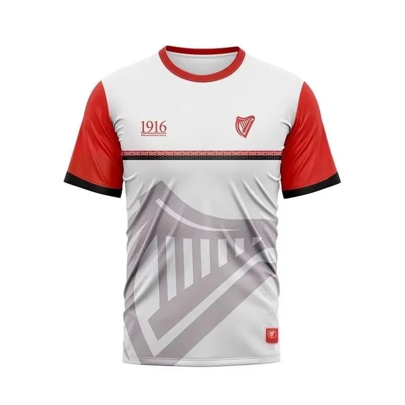 Summer Rugby Team T-Shirt Men Women Soccer Jerseys Casual Sports Oversized Gym Top 3D Print T Shirt for Daily Wear - lily supply