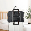 Collapsible Travel Bag for Women Girls - Lightweight Carry-On Luggage with Large Capacity Soft Fabric for Weekend Trip Business