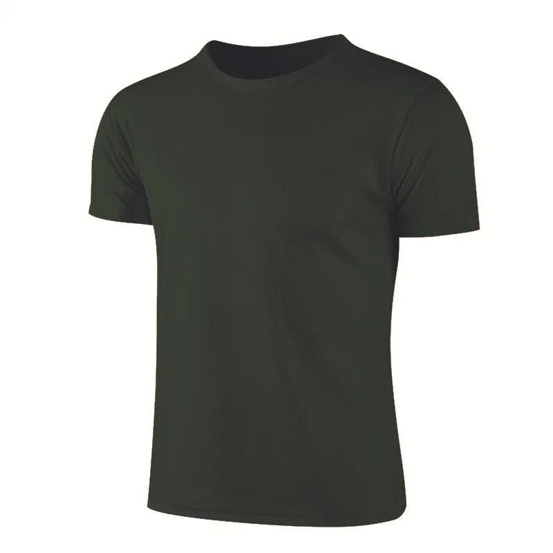 Men Women Quick Dry Short Sleeve Sport T Shirt Gym Jerseys Fitness Shirt Trainer Running T-Shirt Teenager Breathable Sportswears - lily supply