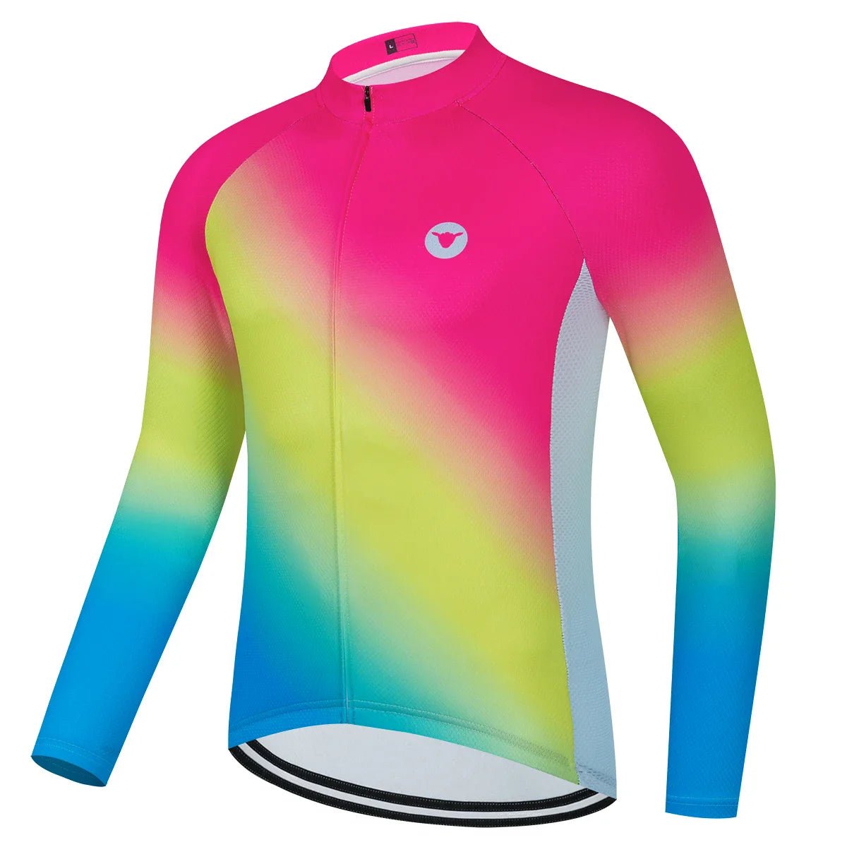 Men's MTB Cycling Jersey 2024 – Long Sleeve Team Bicycle Shirt - lily supply