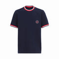 Men's Cotton Stripe O-Neck Loose Fit T-Shirt