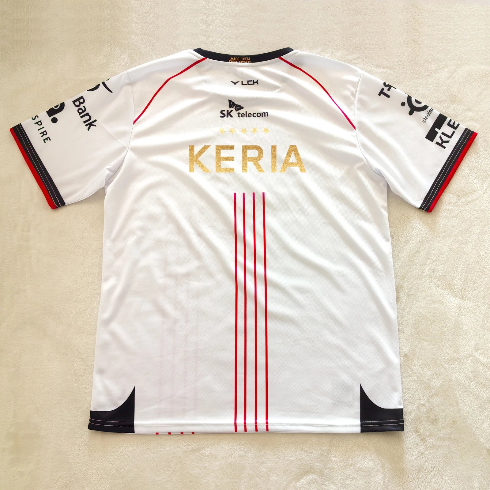 T1 Championship E - sports Jersey T-Shirt - lily supply