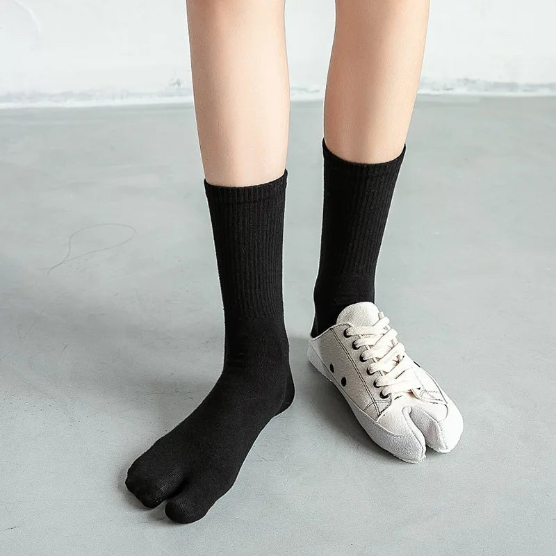 Japanese Tabi Two - Toe Split Socks – Traditional Tabi Style Socks - lily supply