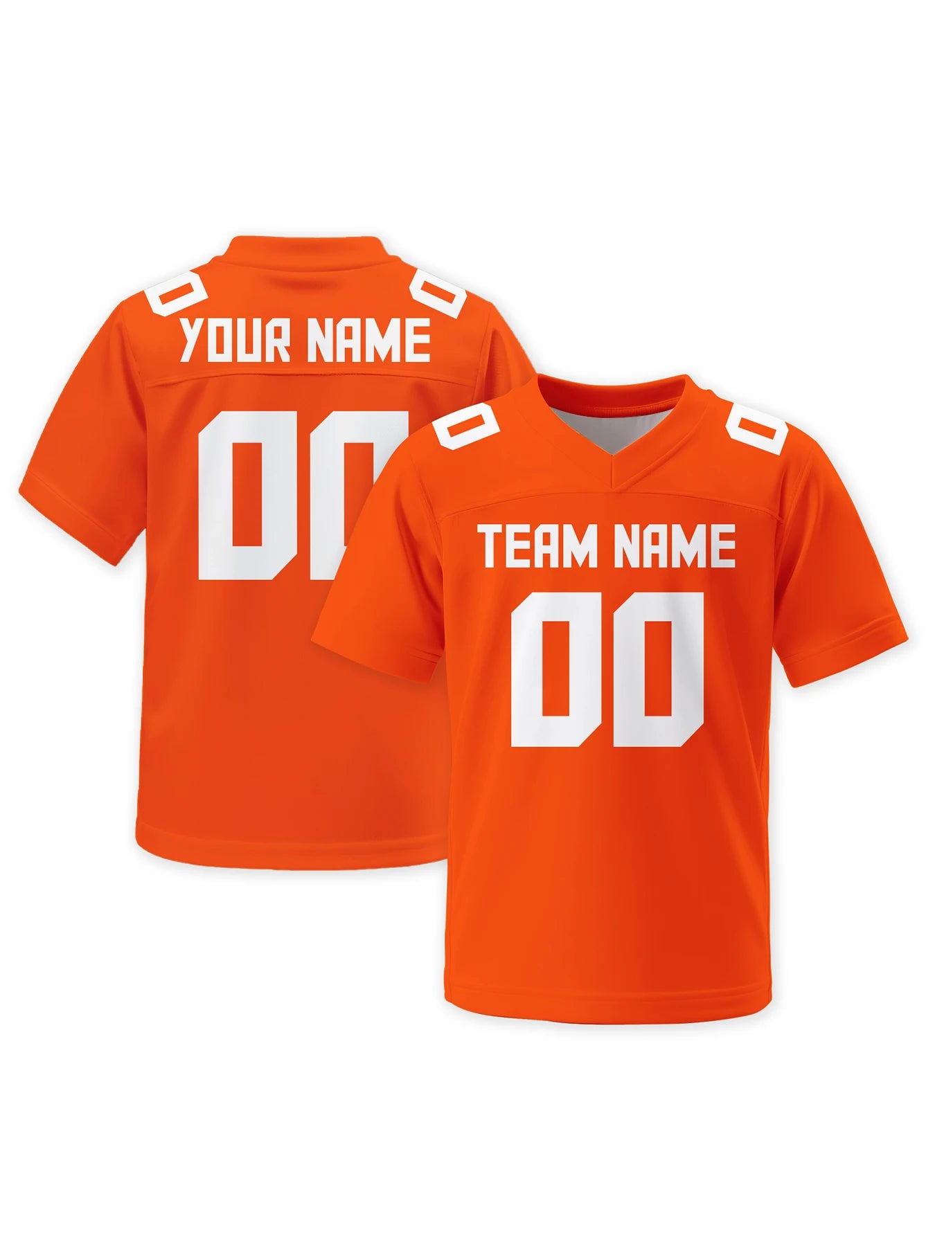 Custom American Football Jersey – Personalised Team Name & Number - lily supply
