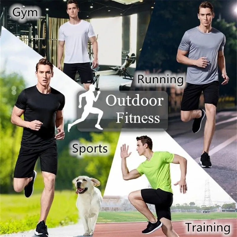 Men’s Football Jersey – Casual White Training Tee - lily supply