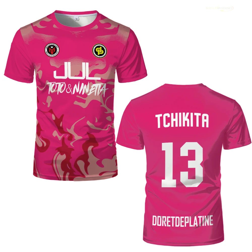 JUL Tchikita Football Jersey – Quick - Dry Youth Training Shirt - lily supply