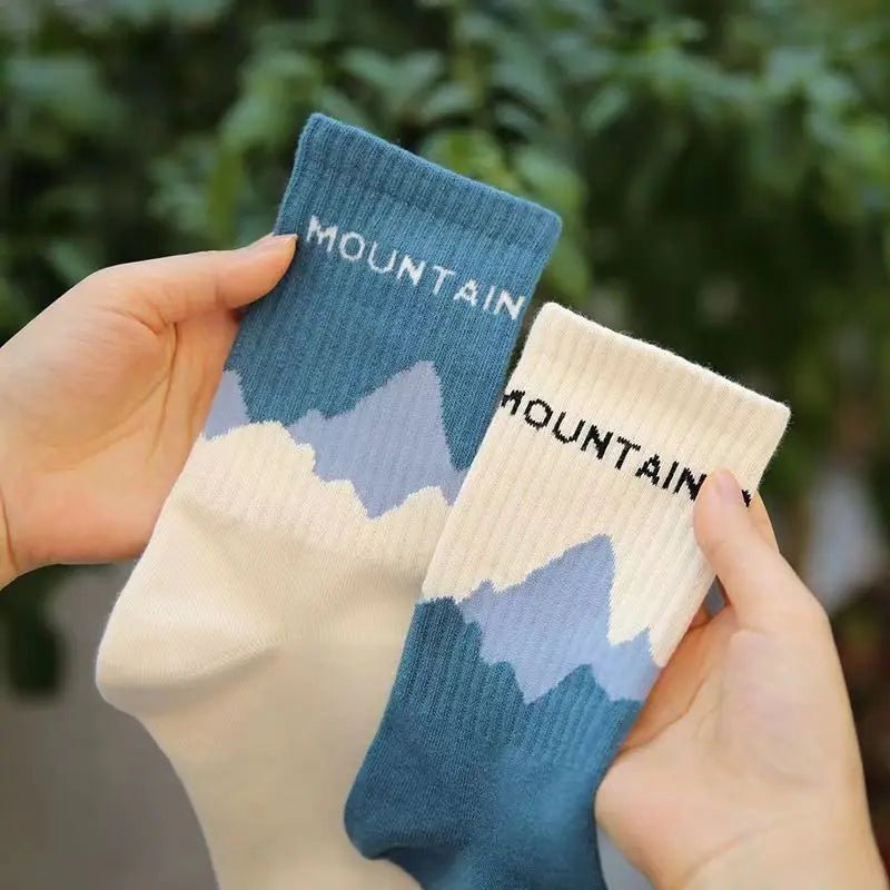 4 Pairs Soft Breathable Socks – Unisex Casual Everyday Socks - lily supply