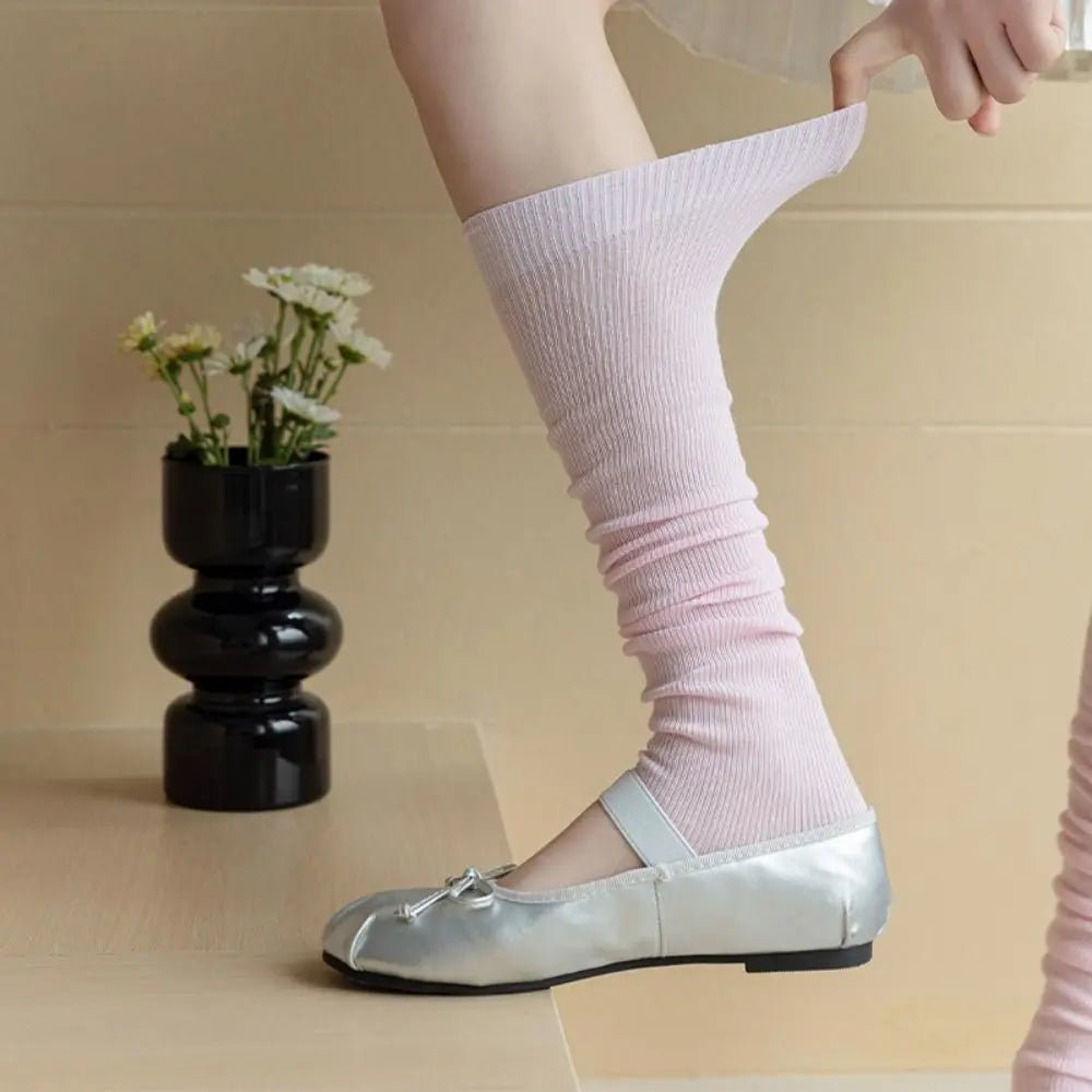 Women's Thin Breathable Knee High Socks – Lightweight Summer Socks - lily supply