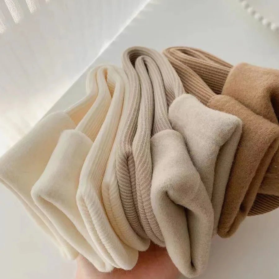 Women's Fuzzy Warm Snow Socks - 5 Pairs Thickened Sleeping Floor Stockings - lily supply