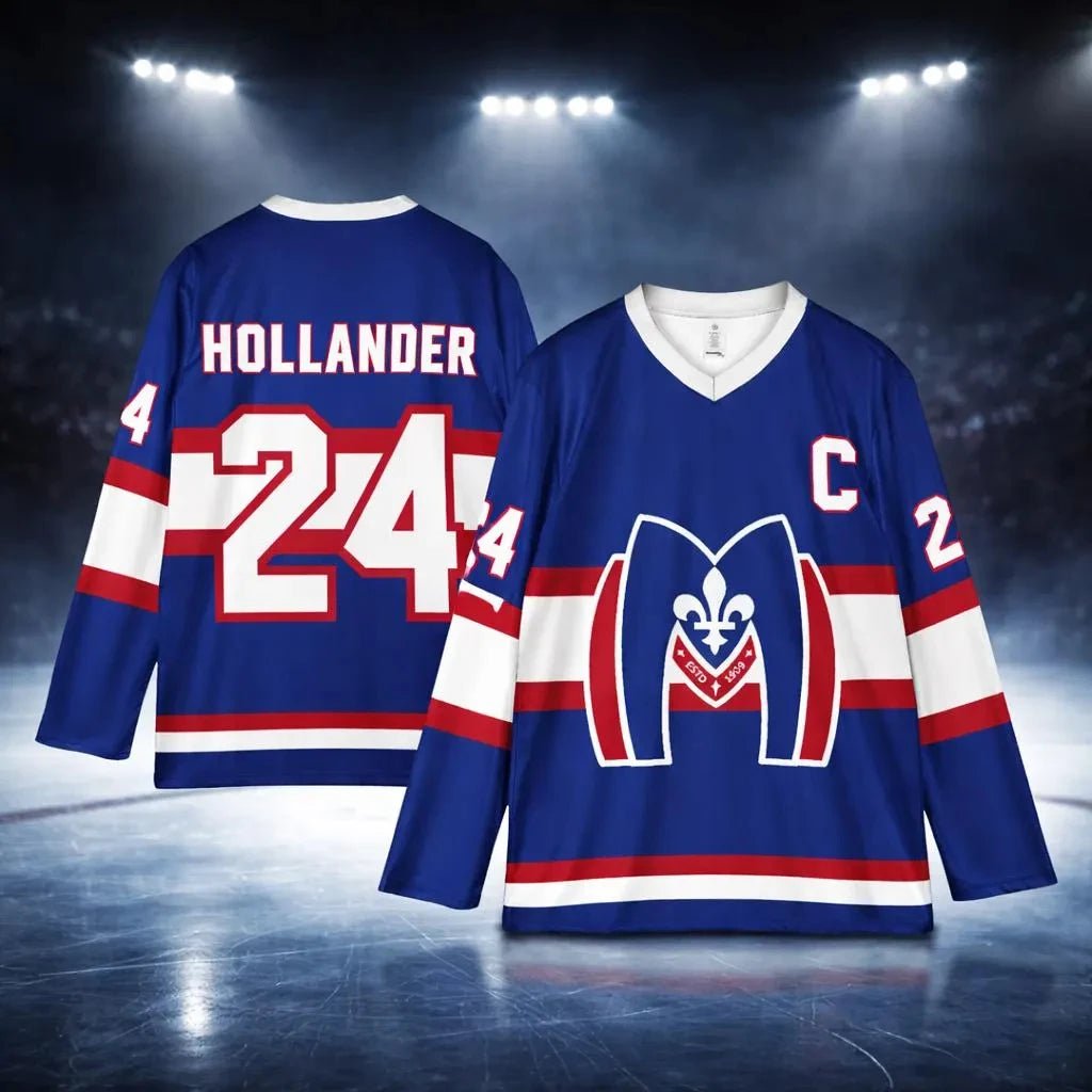 Heated Rivalry Inspired Ilya Rozanov & Shane Hollander Hockey Jersey Hollanov Merch Hudson Williams Connor Storrie Fan Jersey - lily supply