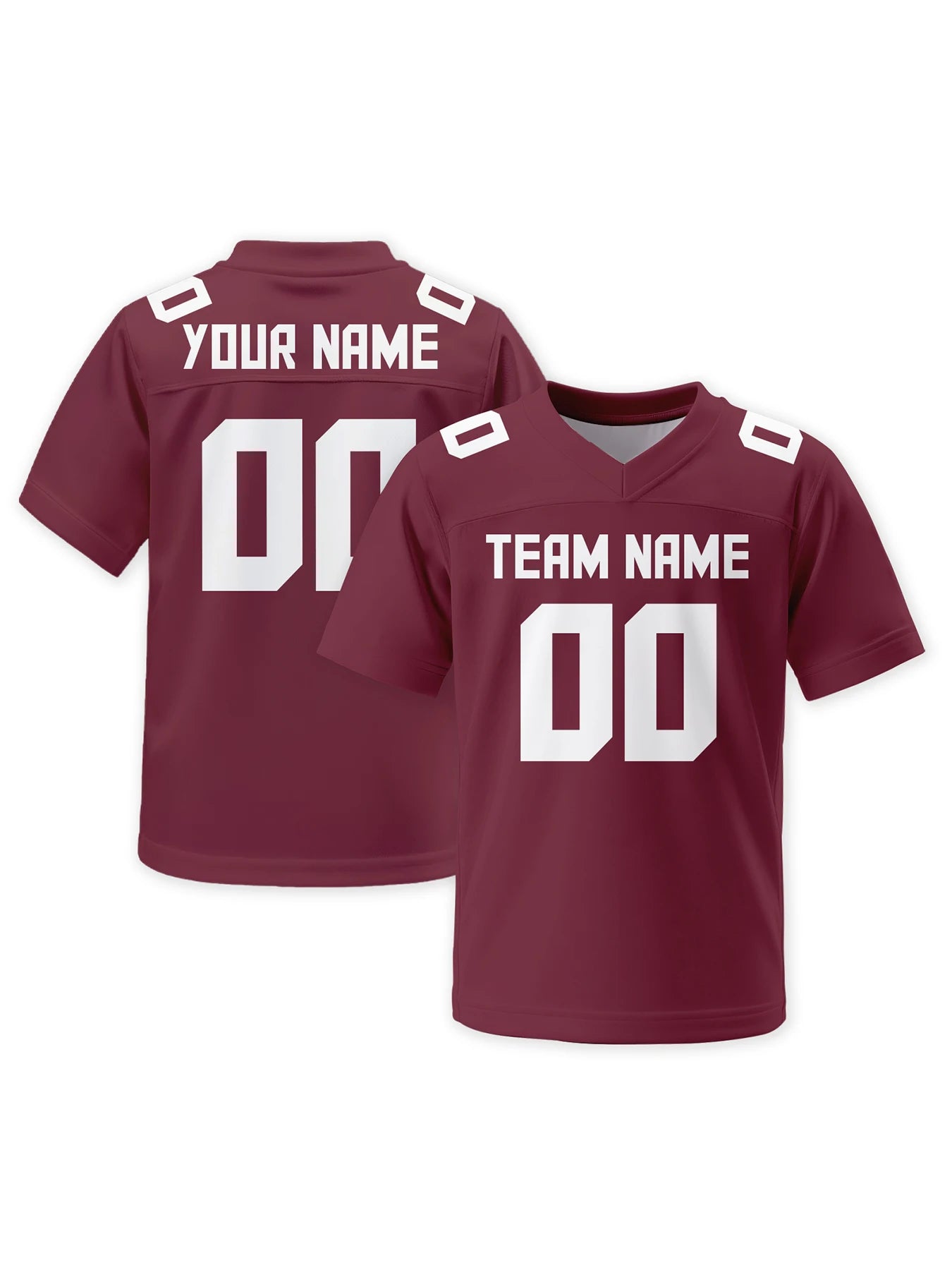 Custom American Football Jersey – Personalised Team Name & Number - lily supply