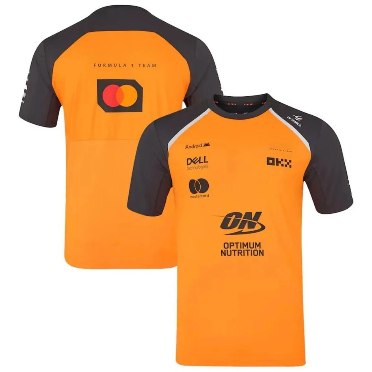 Lando Norris & Oscar Piastri 2025 Racing Team Jersey – F1 Fan Shirt - lily supply