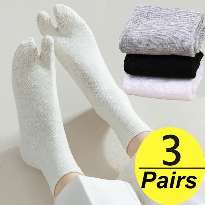 Japanese Tabi Two - Toe Split Socks – Traditional Tabi Style Socks - lily supply