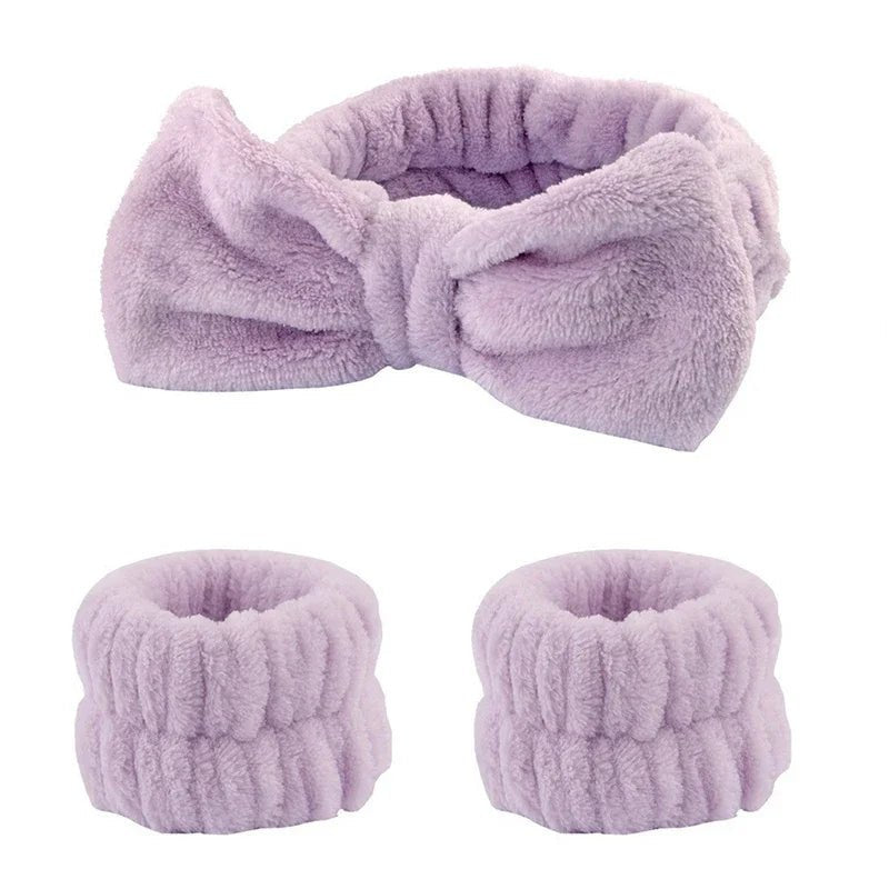 1/2/3PCS Face Wash Wristbands Headband Makeup Hair Care Headband Wash Headband for Washing Your Face Hair Bands for Women FD01 - lily supply