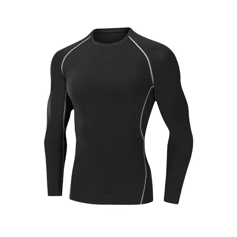 Men's Compression Sport T-Shirt – Running & Fitness Training Top - lily supply