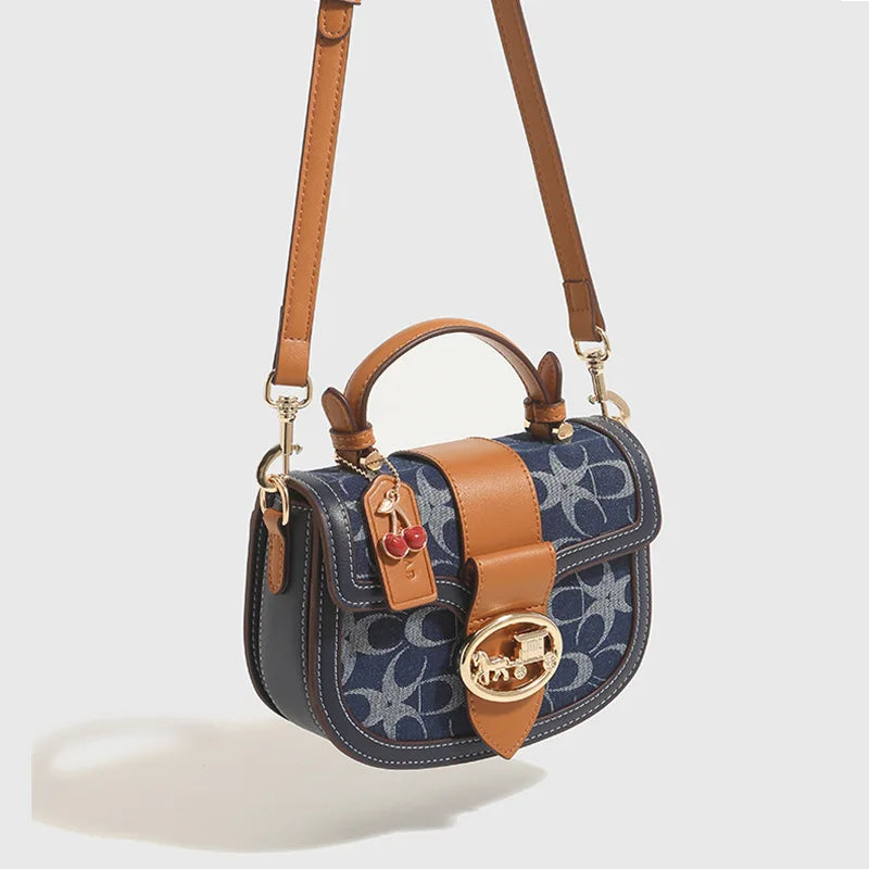 Hot Selling Women Handbag 2026 New Style Fashion Versatile Top-handle Bag Luxury Casual Crossbody Bag Monogram Design