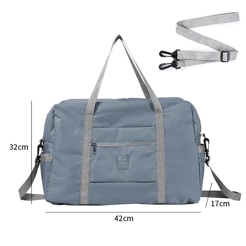 Travel Bags Large Capacity Foldable Clothes Luggage Organizer Waterproof Handbags Women Men Travel Clothes Storage Organizer