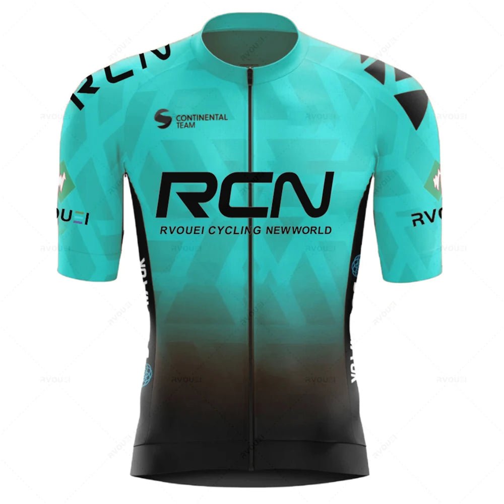 2025 RCN Team Cycling Jersey Set Summer Breathable Road Bicycle Suit Riding Uniform Bike MTB Clothing New Sports Cycling Kits - lily supply