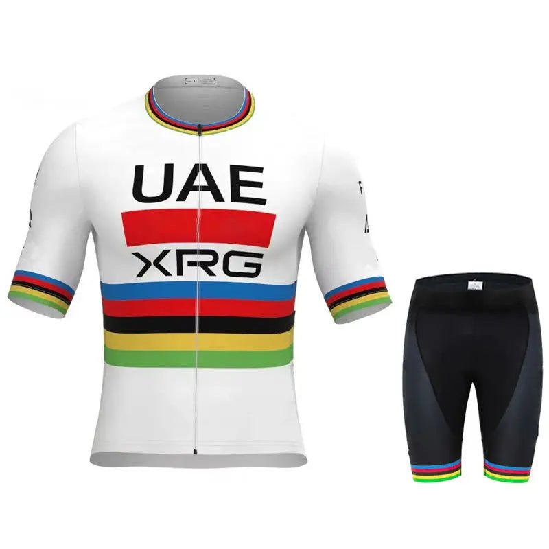 UAE Team Emirates 2026 Pro Cycling Jersey Set – Men's Summer Bike Kit - lily supply