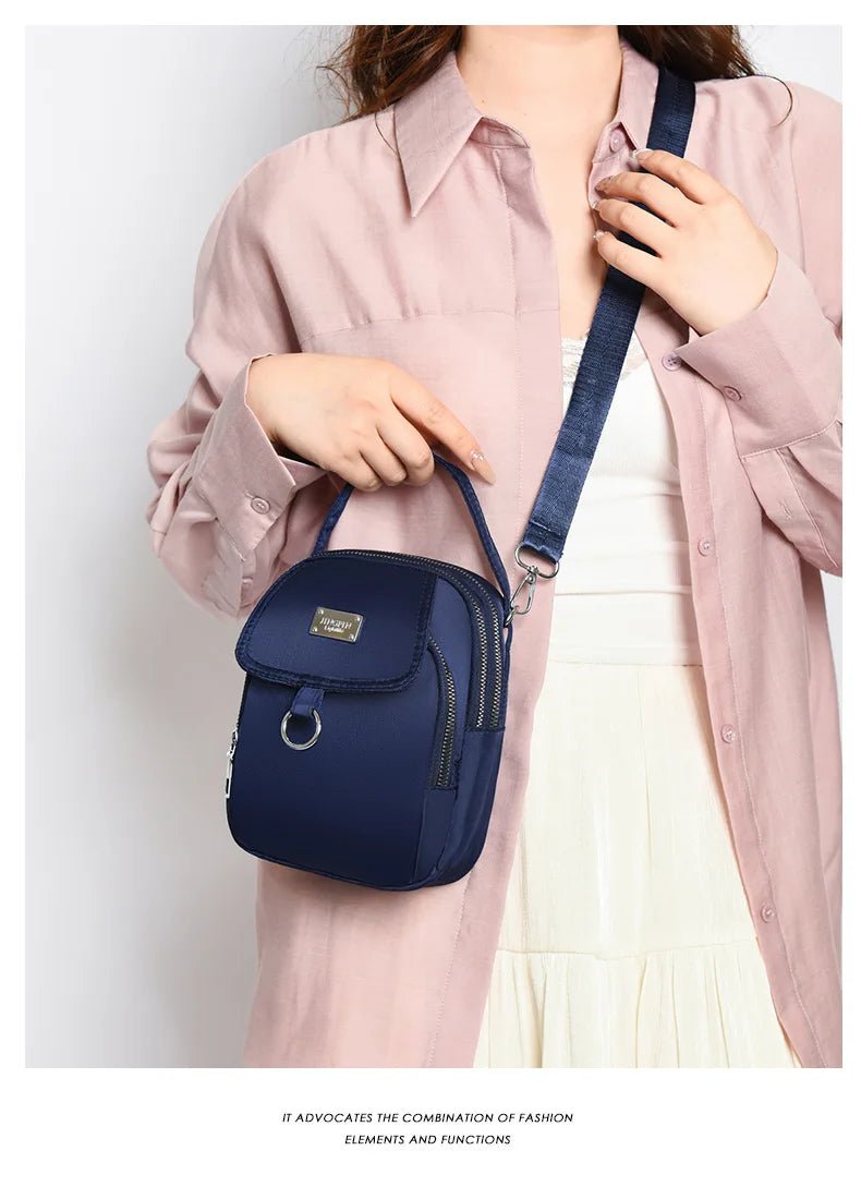 Women's Lightweight Phone Crossbody Tote Bag - Multi - Pocket Daily Outing Bag - lily supply