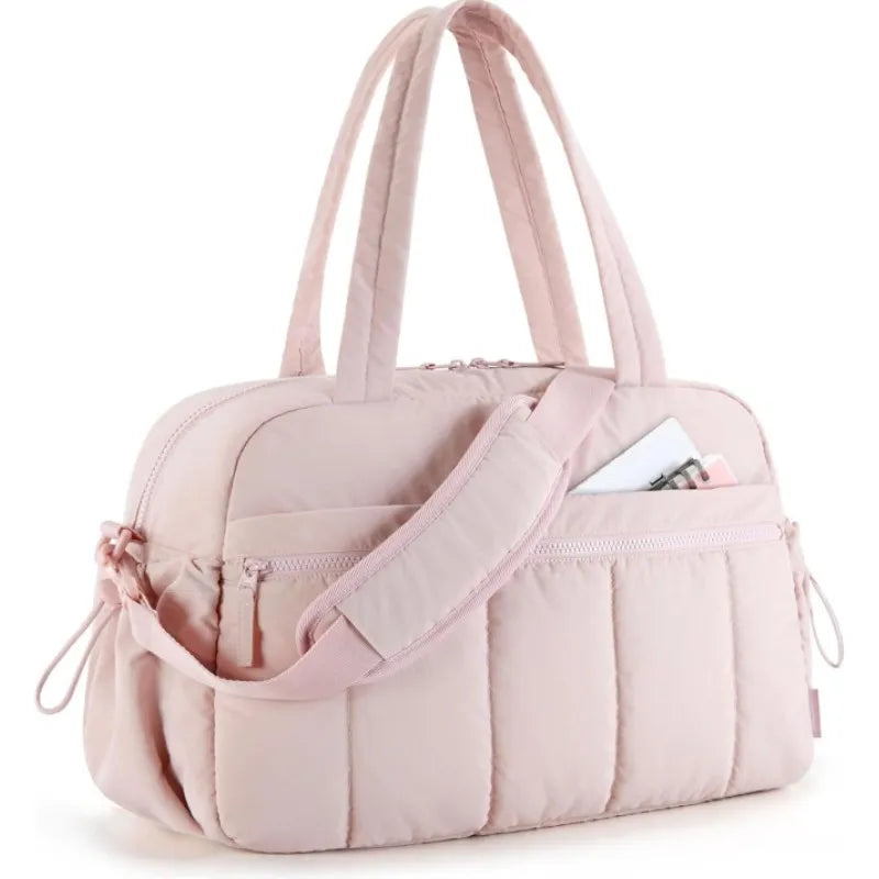 Women's Waterproof Travel Duffle Bag – Dry Wet Separation Gym Sport Handbag