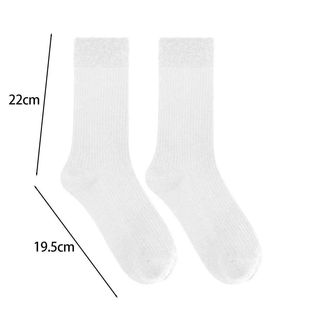 Women's Korean Stripe Pile Long Winter Socks – Warm Knee High Socks - lily supply