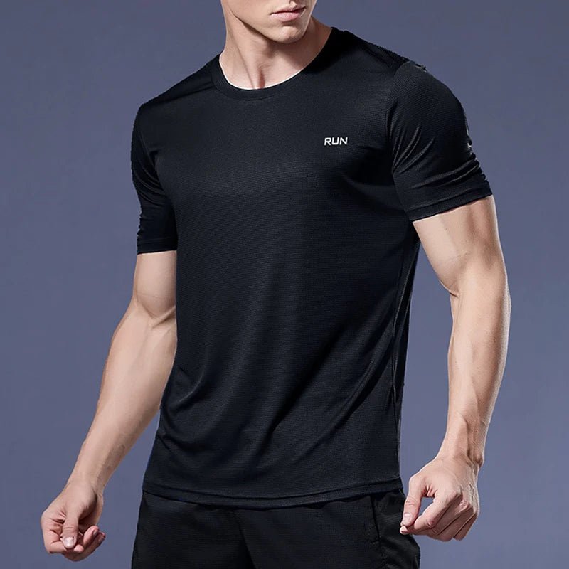 Running Shirts Soccer Shirts Men's Jersey Sportswear Mens Jogging T-Shirts Quick Dry Compression Sport T-Shirt Fitness Gym - lily supply