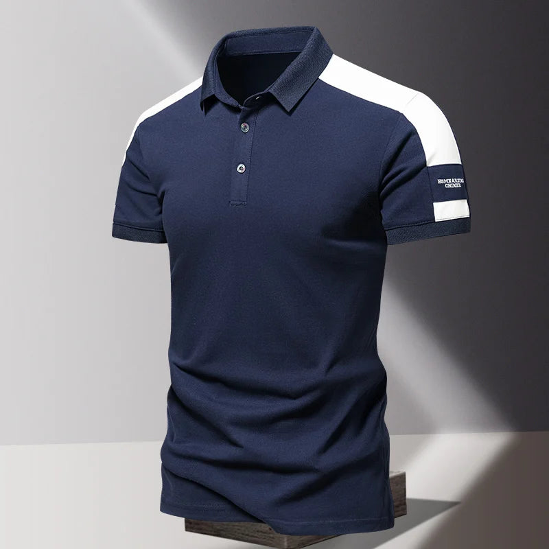 Men's Business Casual Breathable Polo Shirt