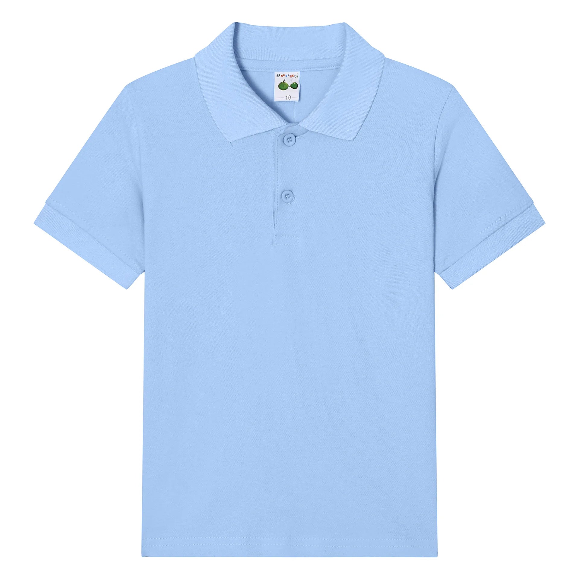 Boys Solid Polo Shirt School Uniform