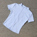 Women's Waist Slimming Yoga Shirt - Full Zip Stand Collar Short Sleeve