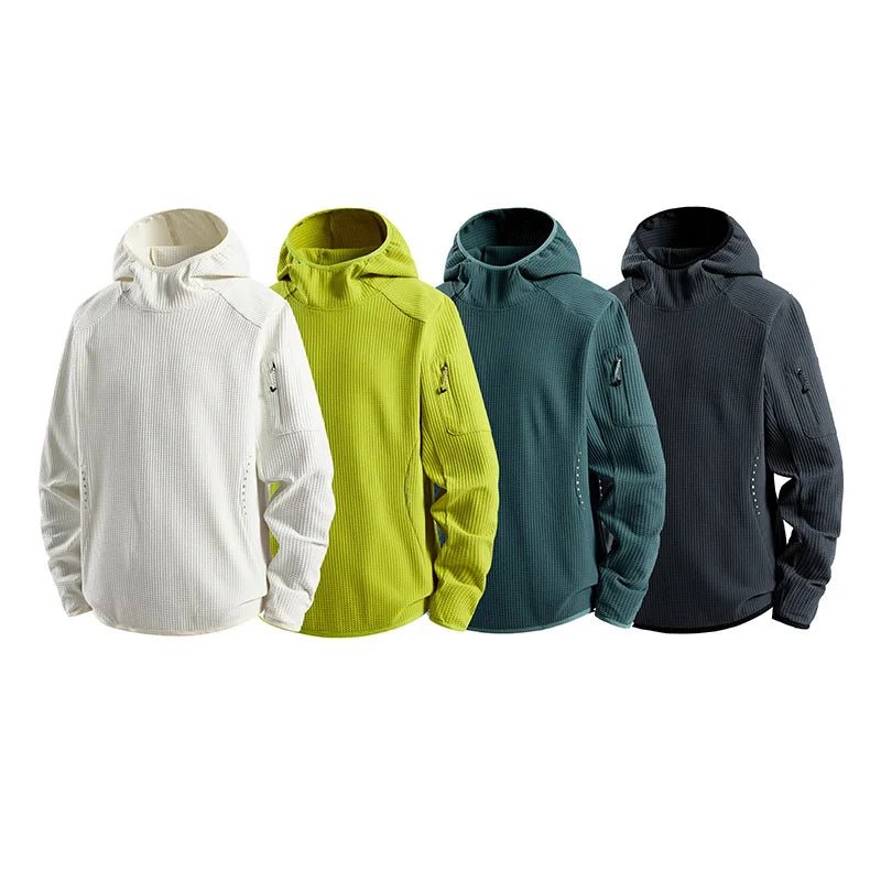 Outdoor Sport Hoodie Men Women Loose Casual Pullover Hooded Sweatshirts Couple Quick Dry Long Sleeve T Shirt Topslily supply