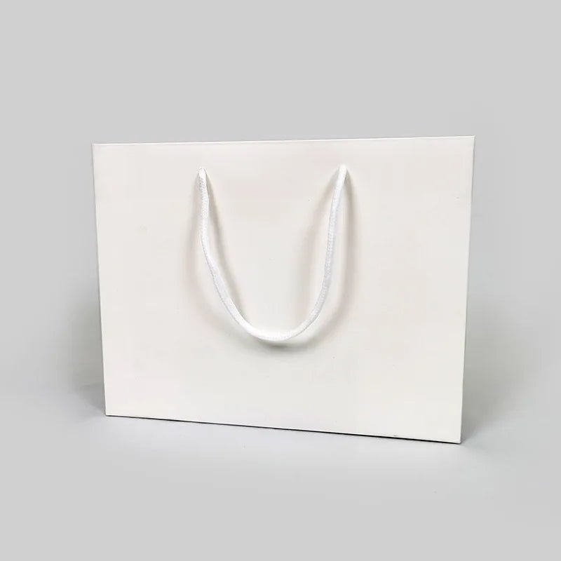 5 - Piece Kraft Paper Gift Bag Set - Minimalist Party Wedding Gift Packaging - lily supply