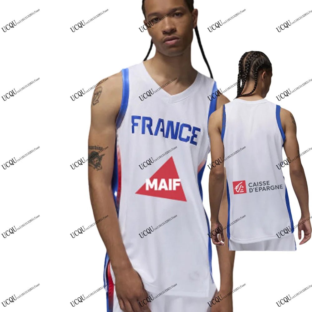 Wembanyama 32 France Basketball Jersey – 2025 - 26 Home & Away - lily supply
