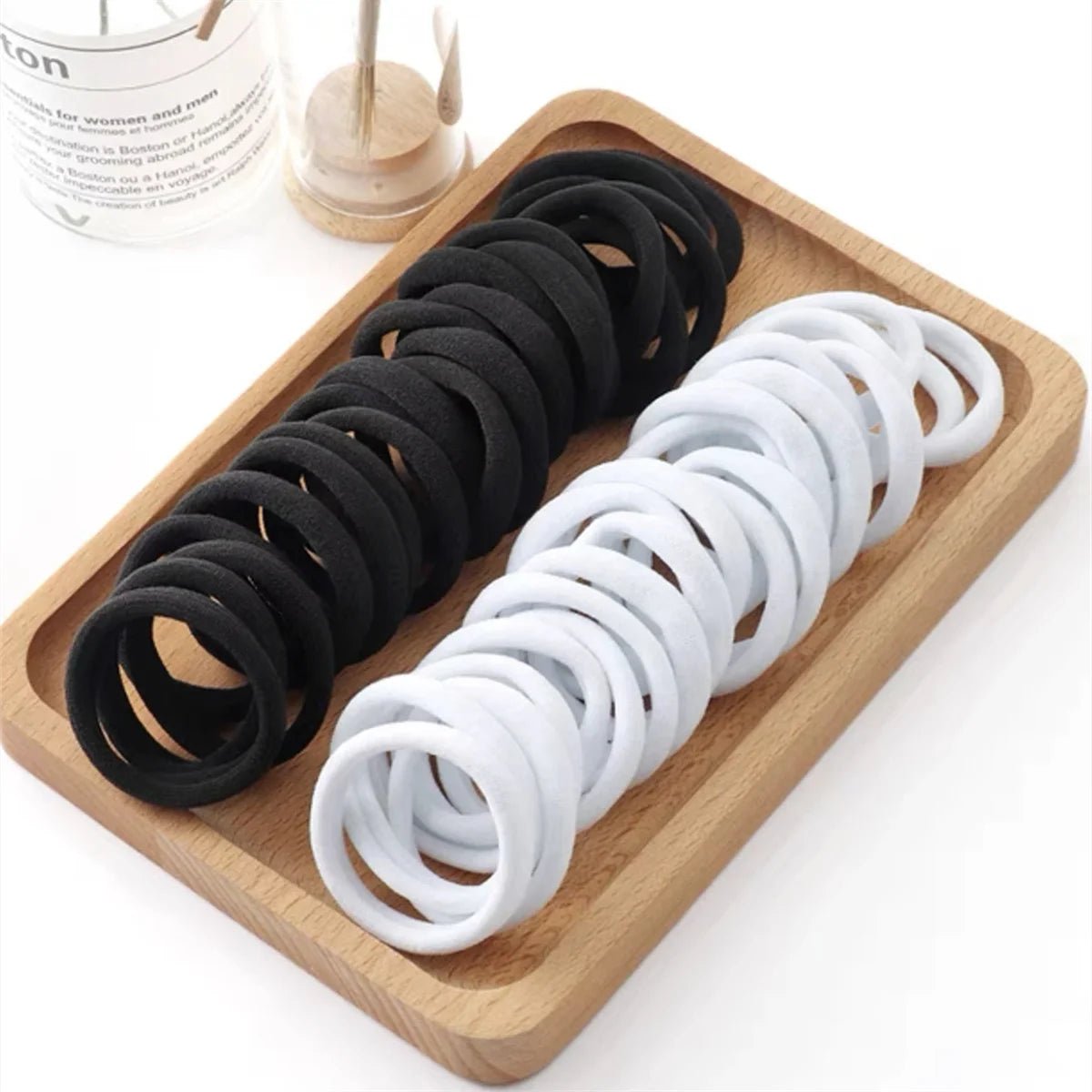 Kids Elastic Hair Bands - Sweet Scrunchie Rubber Band Hair Ties for Girls - lily supply