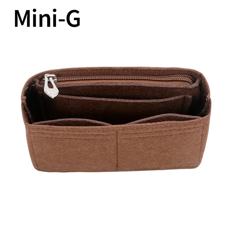 Bag Organiser for Longchamp - Multi - Pocket Inner Liner Insert for Mini Tote - lily supply