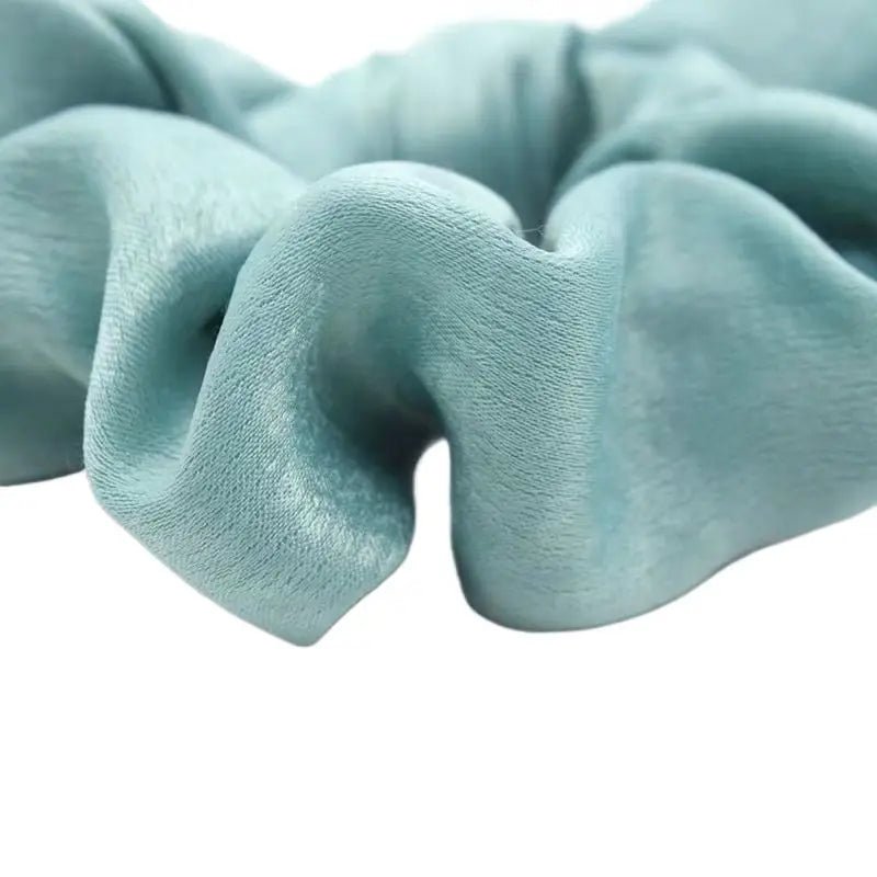 Floral Bow Scrunchies - Printed Elastic Hair Ties for Women & Girls - lily supply