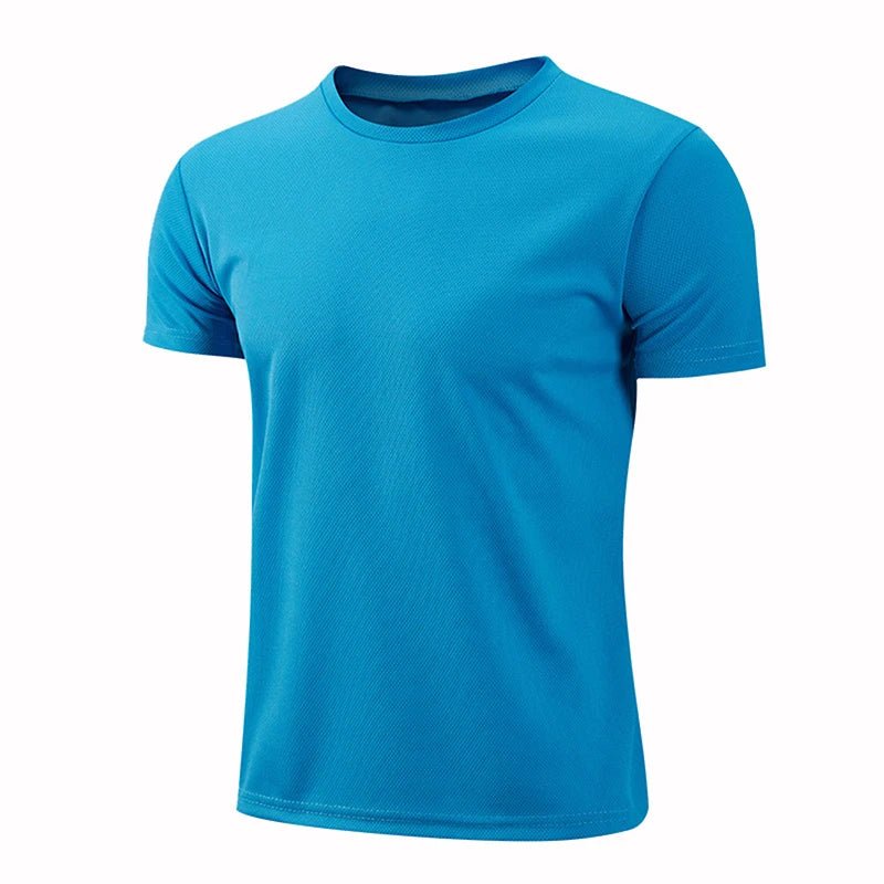 Quick - Dry Sport Jersey – Unisex Short Sleeve Gym Fitness Tee - lily supply
