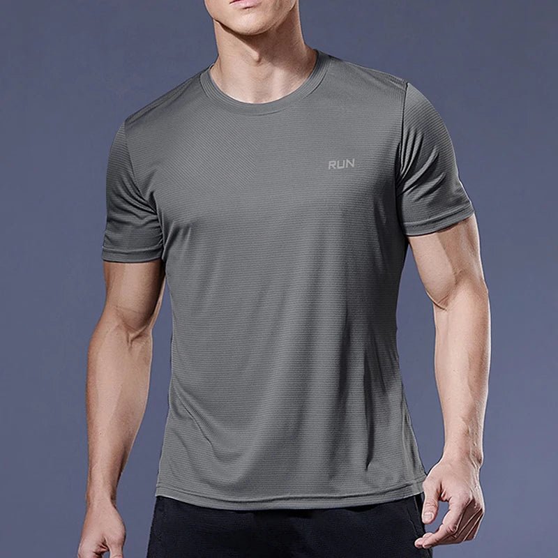 Running Shirts Soccer Shirts Men's Jersey Sportswear Mens Jogging T-Shirts Quick Dry Compression Sport T-Shirt Fitness Gym - lily supply