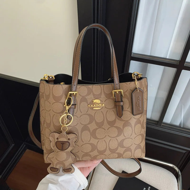 Women's Luxury Print Tote Bag - Large Capacity Shoulder Crossbody Purse