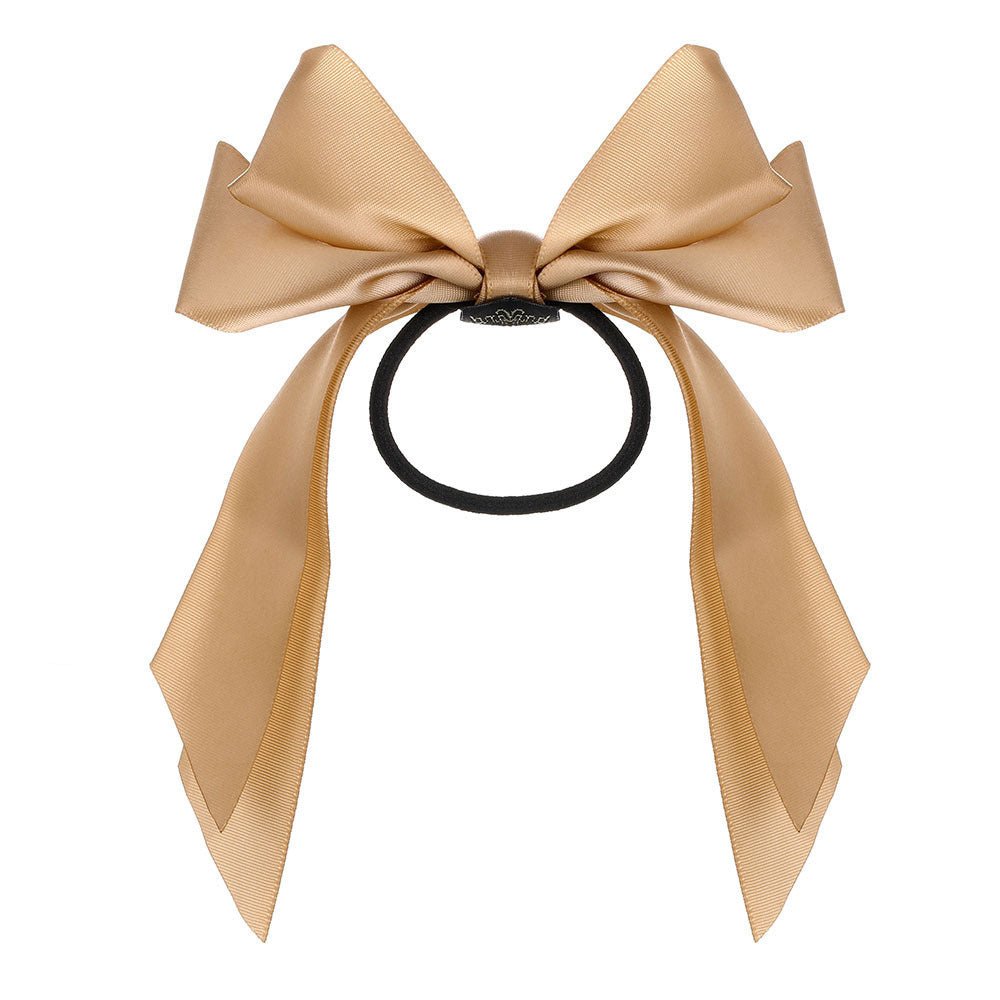 Korean BowKnot Hair Tie Scrunchies - Long Ribbon Elastic Hair Bands - lily supply